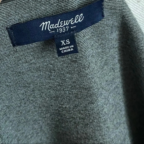 Madewell • Grey Ponte Screenplay Dress - Picture 5 of 5